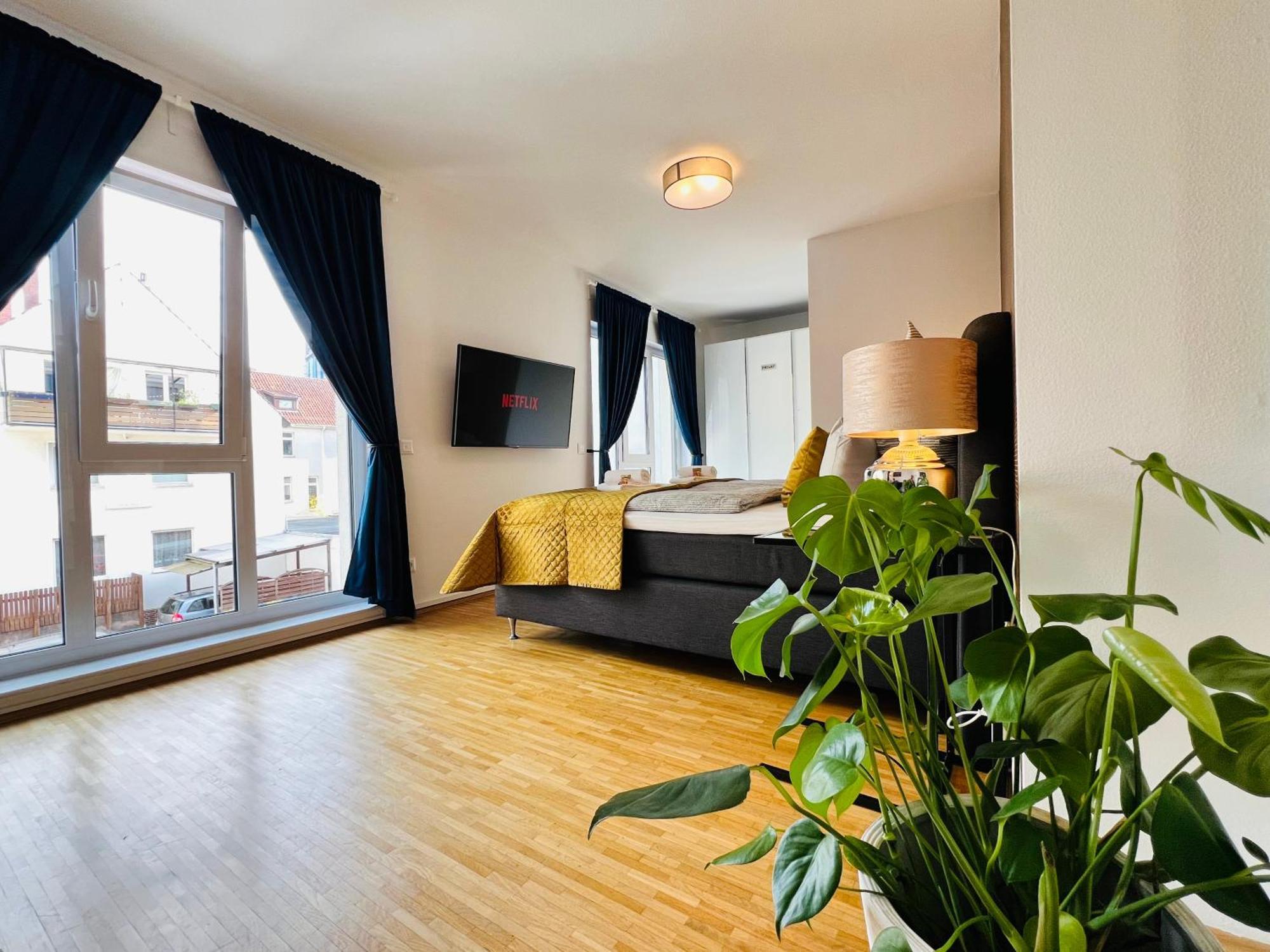 Moderne Wohnung Naehe Hbf-Lift-Tiefgarage-Contactless Check-In Hanovra Exterior foto